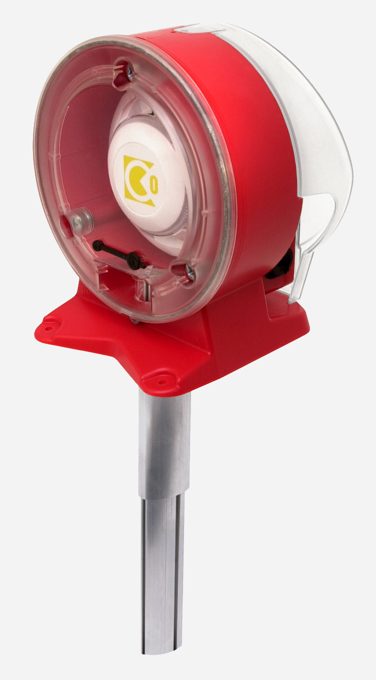 Đầu báo khói gắn ống gió